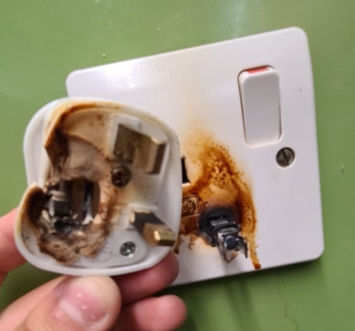 Failed Appliances - Fire Damaged